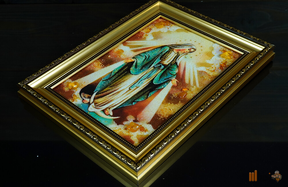 Bernsteinbild – Our Lady of Fátima (1)