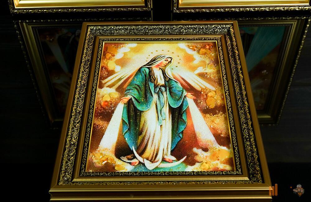 Bernsteinbild – Our Lady of Fátima (10)