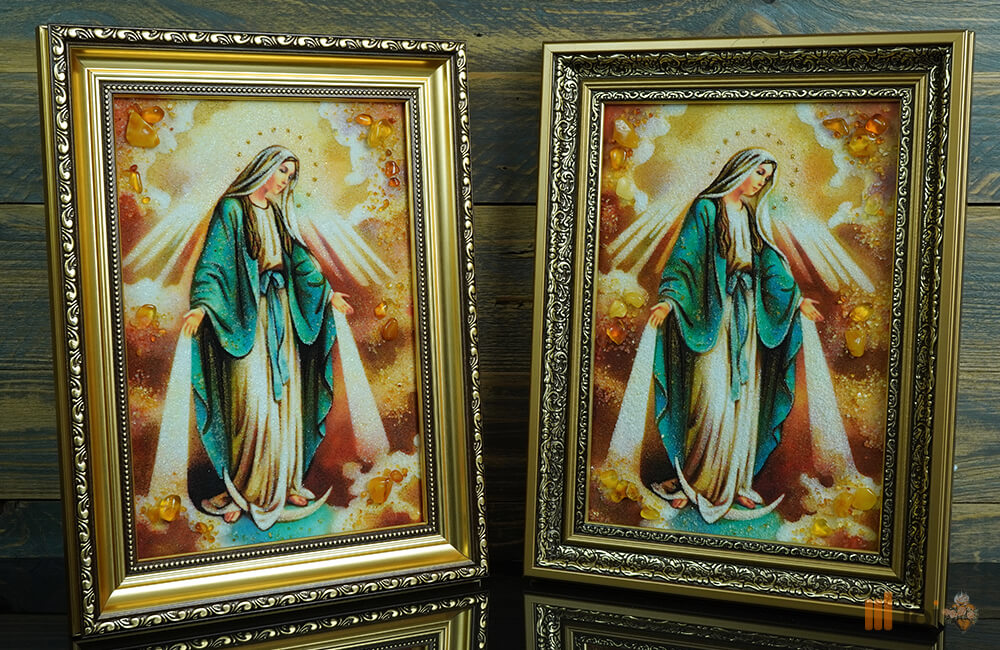 Bernsteinbild – Our Lady of Fátima (12)