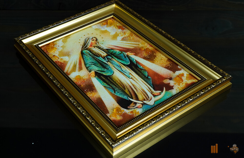 Bernsteinbild – Our Lady of Fátima (2)
