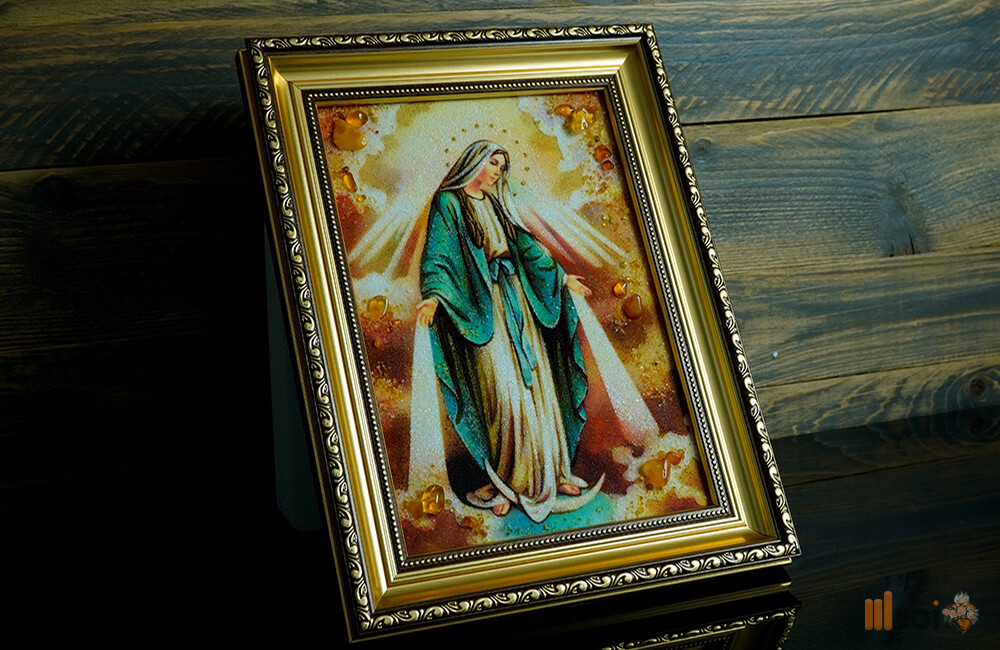 Bernsteinbild – Our Lady of Fátima (4)