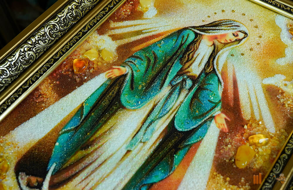 Bernsteinbild – Our Lady of Fátima (8)