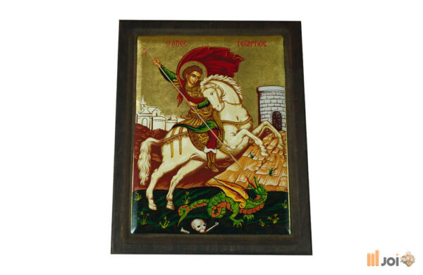 Goldene Ikone des „Heiligen Georg“ (4)