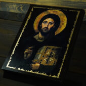 Goldene Ikone – Der segnende Jesus Christus - Image 3